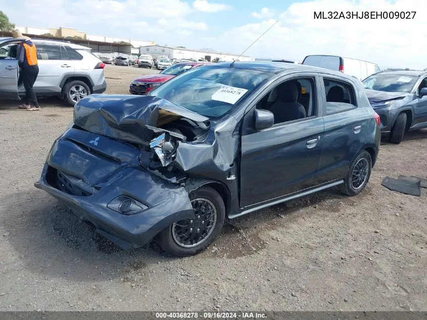 ML32A3HJ8EH009027 2014 Mitsubishi Mirage De