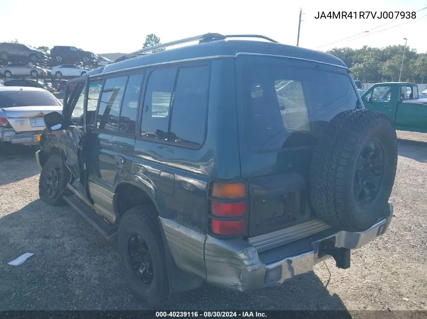 1997 Mitsubishi Montero Ls VIN: JA4MR41R7VJ007938 Lot: 40239116