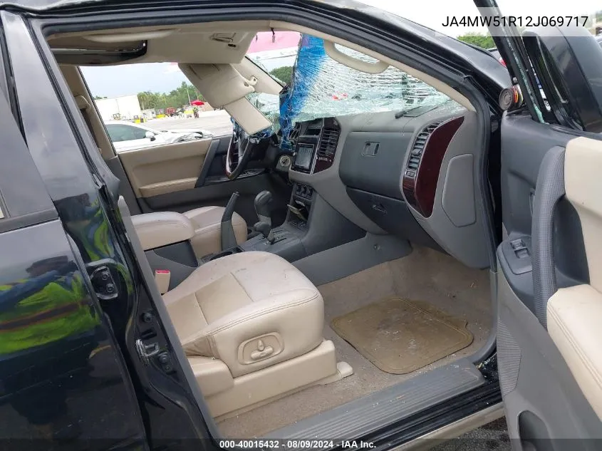 2002 Mitsubishi Montero Limited VIN: JA4MW51R12J069717 Lot: 40015432