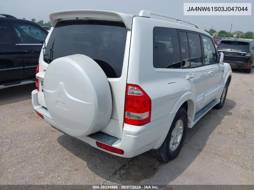 JA4NW61S03J047044 2003 Mitsubishi Montero 20Th Anniversary