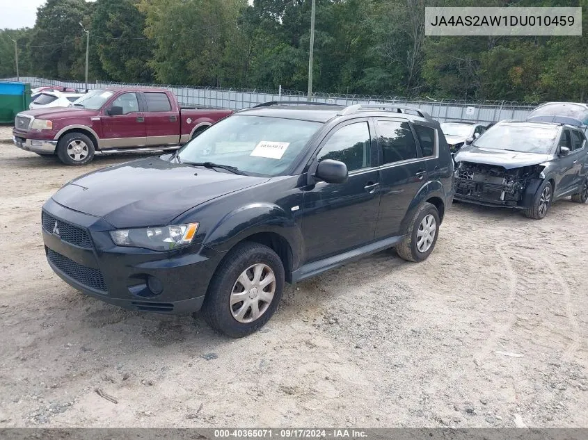 JA4AS2AW1DU010459 2013 Mitsubishi Outlander Es