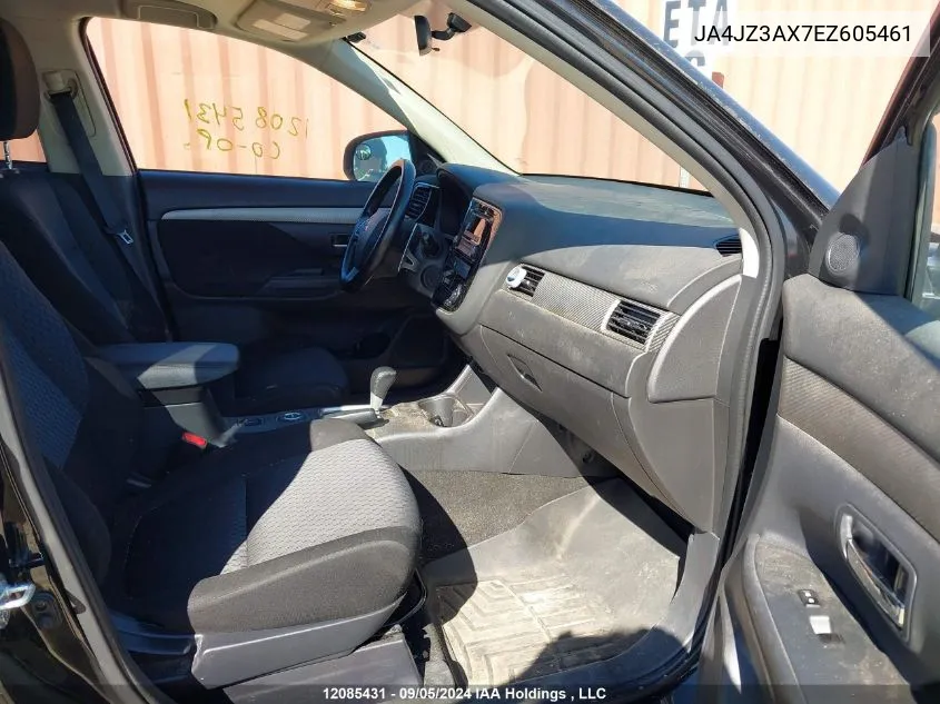 JA4JZ3AX7EZ605461 2014 Mitsubishi Outlander