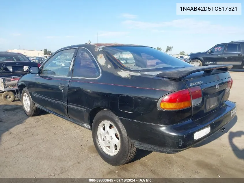 1N4AB42D5TC517521 1996 Nissan 200Sx Se