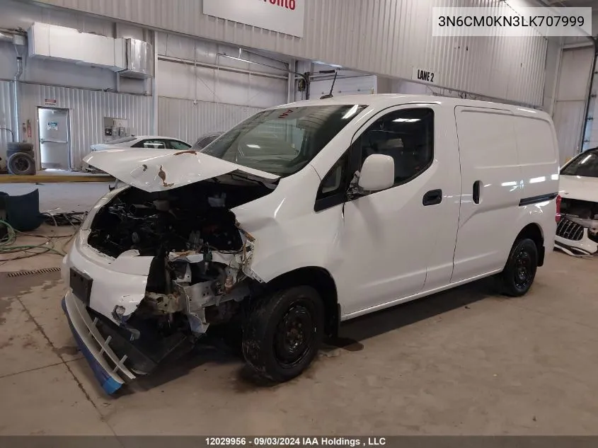 3N6CM0KN3LK707999 2020 Nissan Nv200 Compact Cargo