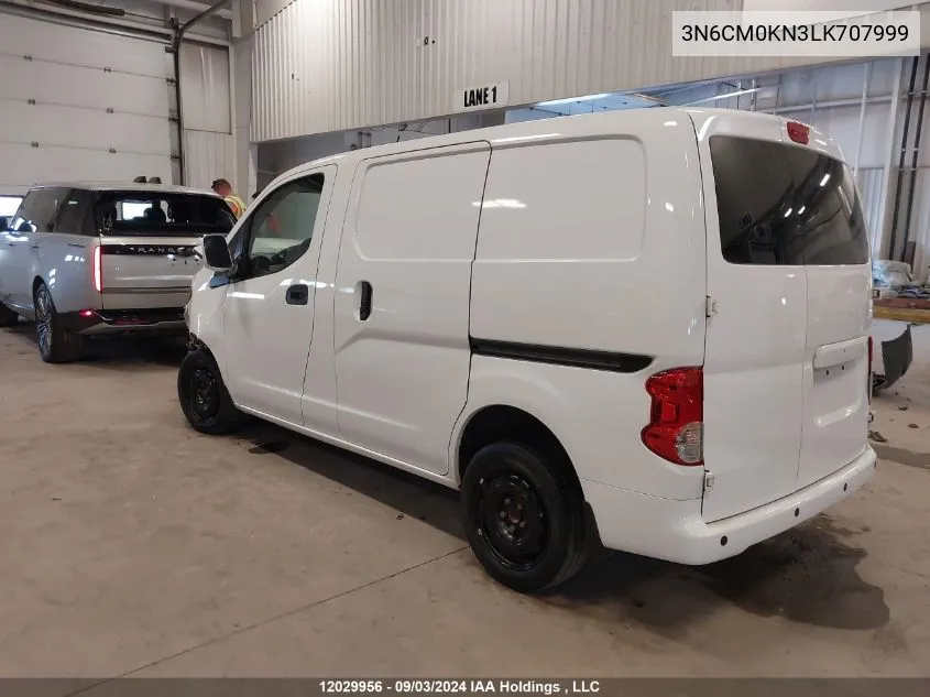 2020 Nissan Nv200 Compact Cargo VIN: 3N6CM0KN3LK707999 Lot: 12029956