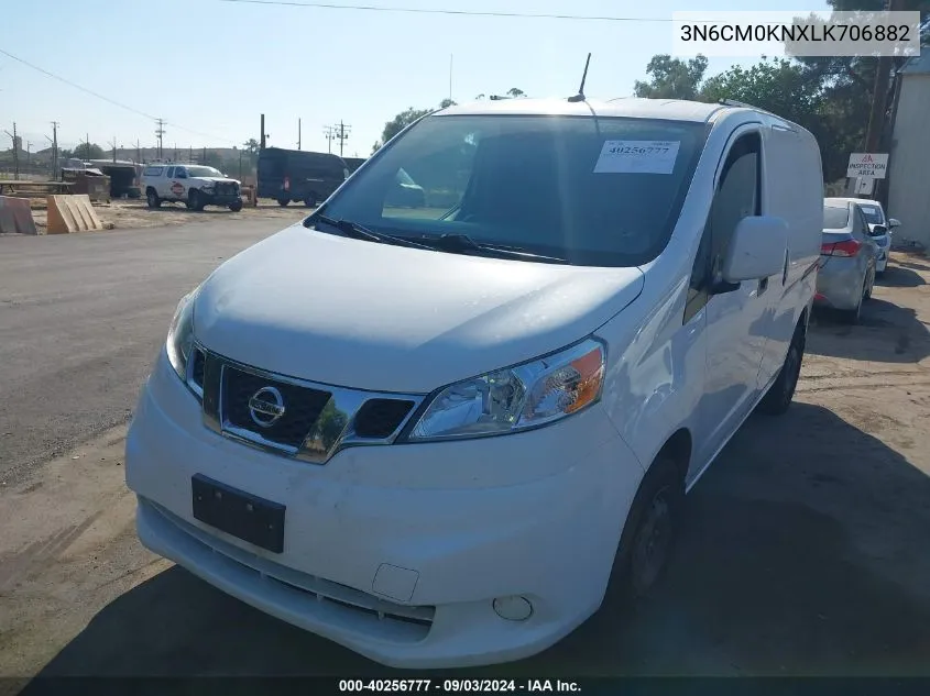 2020 Nissan Nv200 Compact Cargo Sv Xtronic Cvt VIN: 3N6CM0KNXLK706882 Lot: 40256777