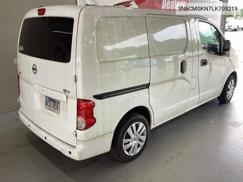 2020 Nissan Nv200 Compact Cargo Sv Xtronic Cvt VIN: 3N6CM0KN7LK705219 Lot: 40361336