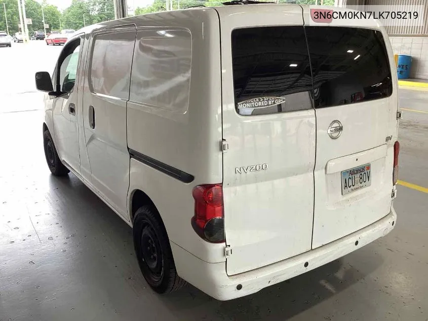 2020 Nissan Nv200 Compact Cargo Sv Xtronic Cvt VIN: 3N6CM0KN7LK705219 Lot: 40361336