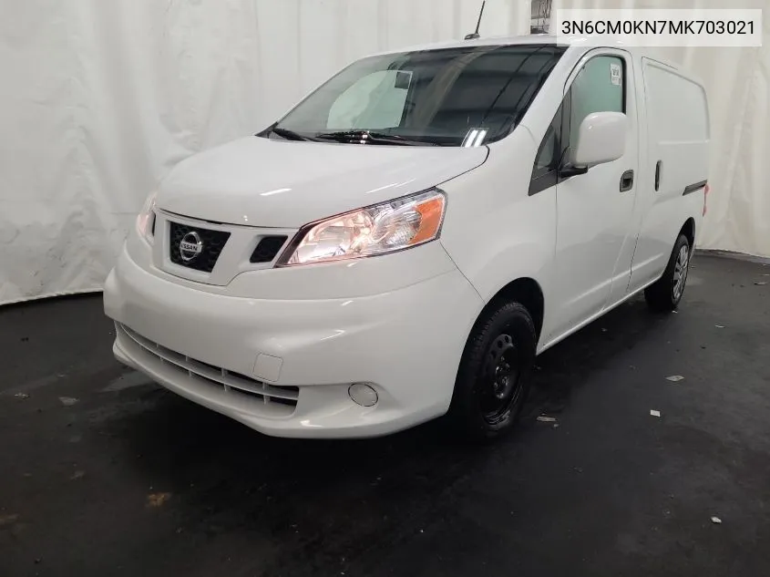 3N6CM0KN7MK703021 2021 Nissan Nv200 Compact Cargo Sv Xtronic Cvt