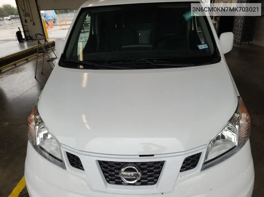 2021 Nissan Nv200 Compact Cargo Sv Xtronic Cvt VIN: 3N6CM0KN7MK703021 Lot: 40360149