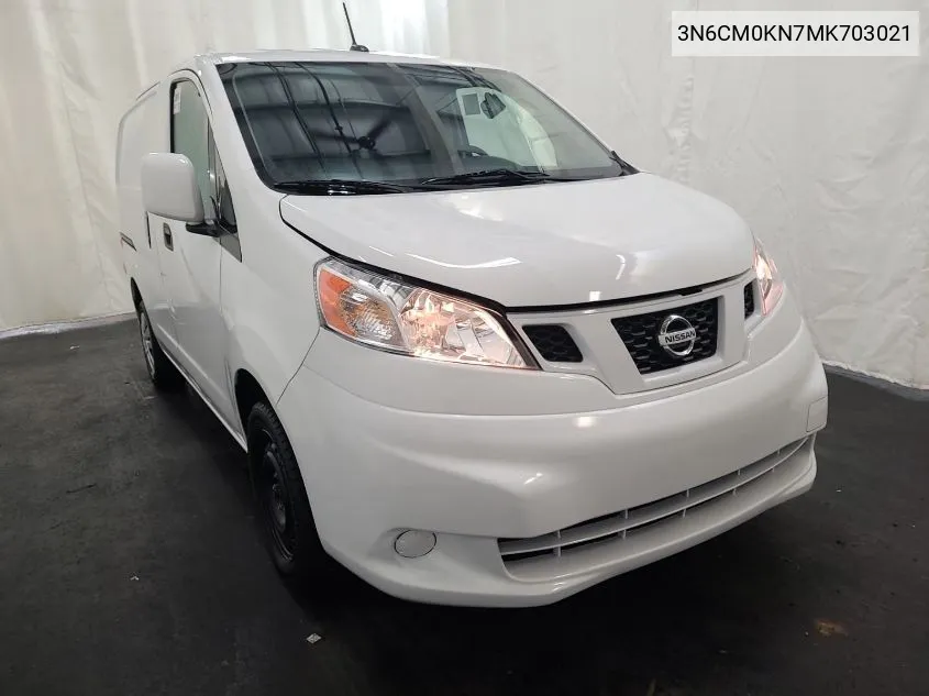 3N6CM0KN7MK703021 2021 Nissan Nv200 Compact Cargo Sv Xtronic Cvt