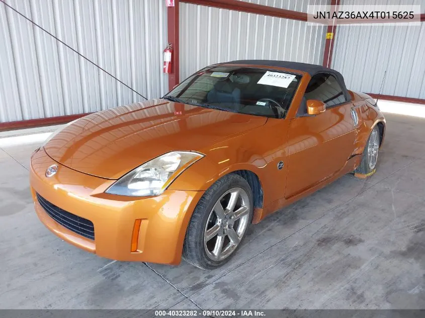 2004 Nissan 350Z Enthusiast VIN: JN1AZ36AX4T015625 Lot: 40323282