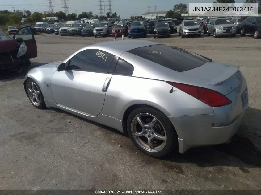 JN1AZ34E24T063416 2004 Nissan 350Z Touring