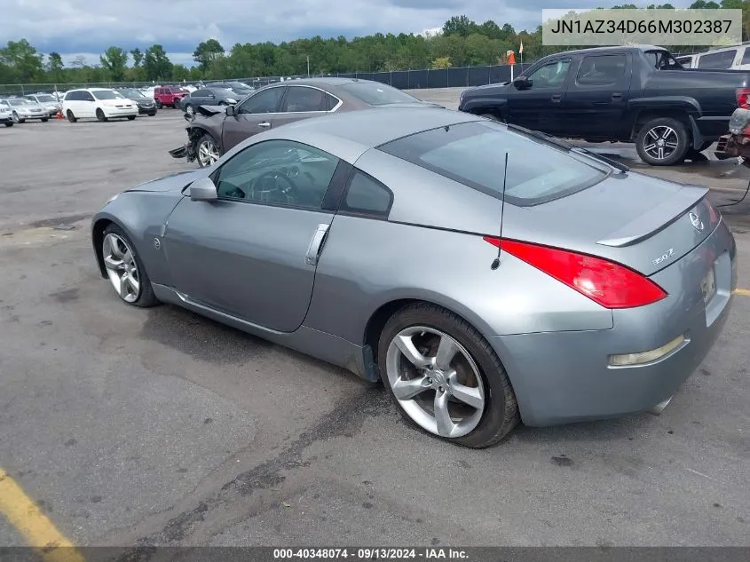 JN1AZ34D66M302387 2006 Nissan 350Z Touring