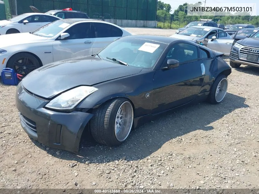 JN1BZ34D67M503101 2007 Nissan 350Z