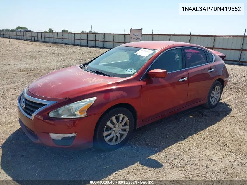 1N4AL3AP7DN419552 2013 Nissan Altima 2.5 S