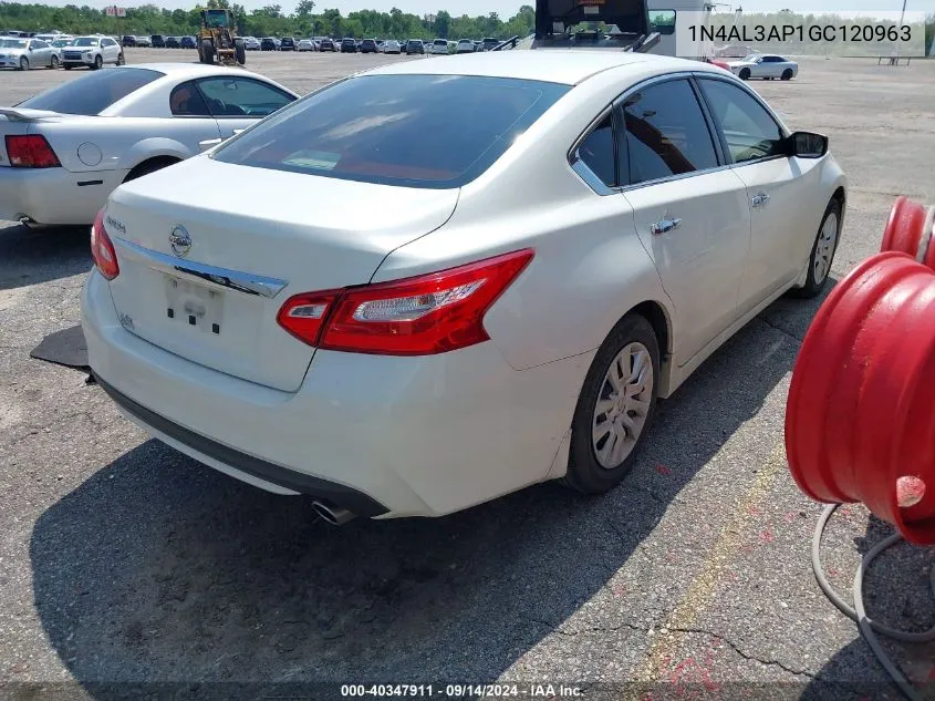 1N4AL3AP1GC120963 2016 Nissan Altima 2.5 S