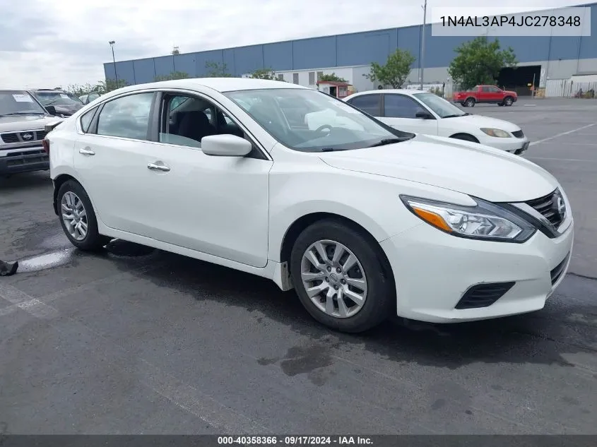 1N4AL3AP4JC278348 2018 Nissan Altima 2.5 S