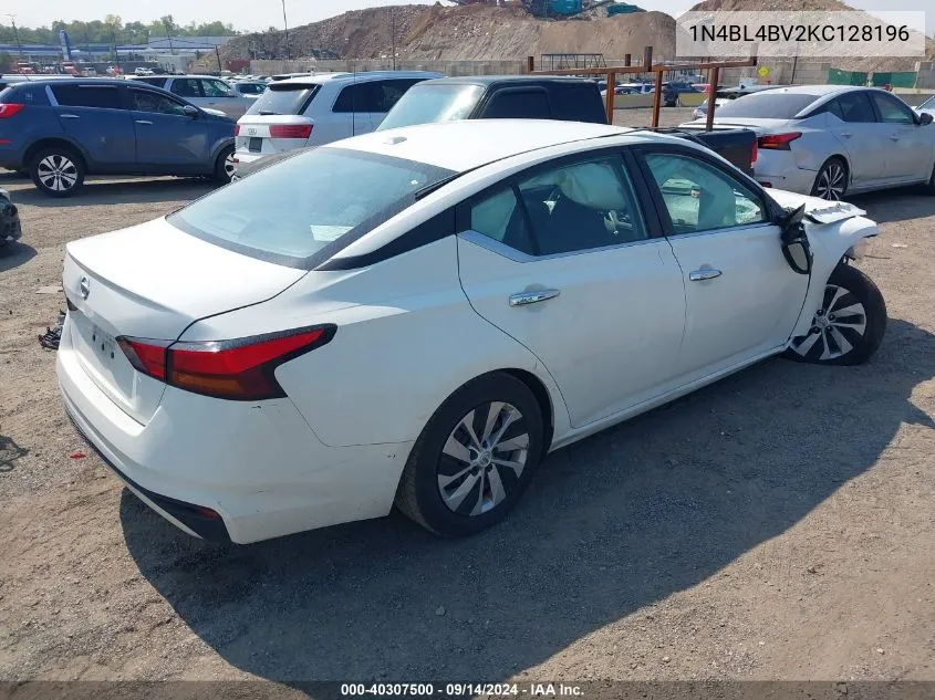 1N4BL4BV2KC128196 2019 Nissan Altima 2.5 S