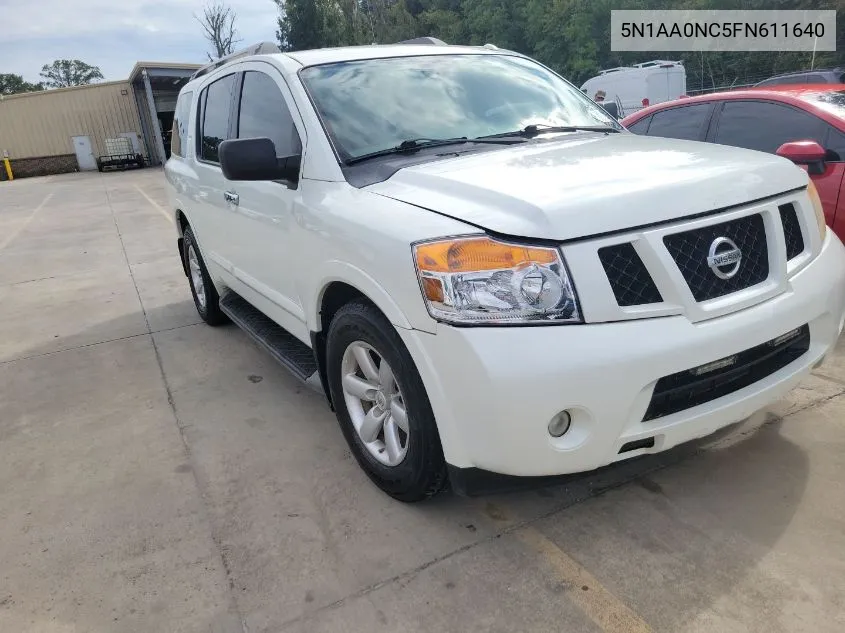 2015 Nissan Armada Sv/Sl/Platinum VIN: 5N1AA0NC5FN611640 Lot: 40352786