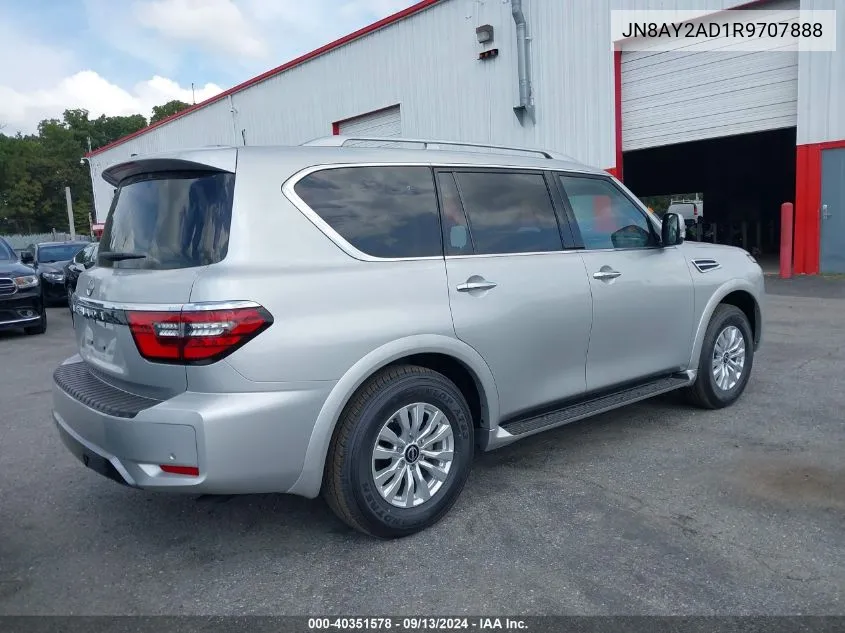 JN8AY2AD1R9707888 2024 Nissan Armada Sv 4Wd