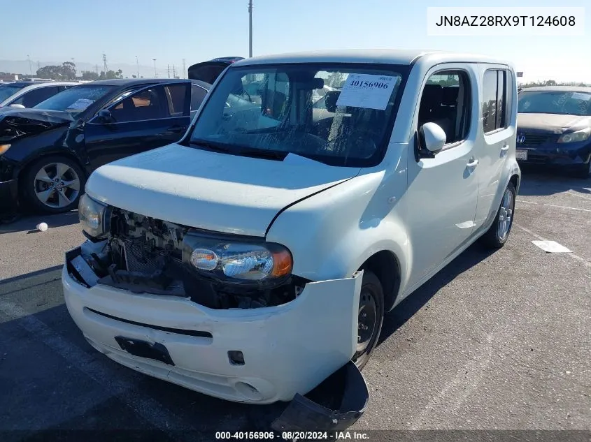 2009 Nissan Cube S/Sl VIN: JN8AZ28RX9T124608 Lot: 40156906