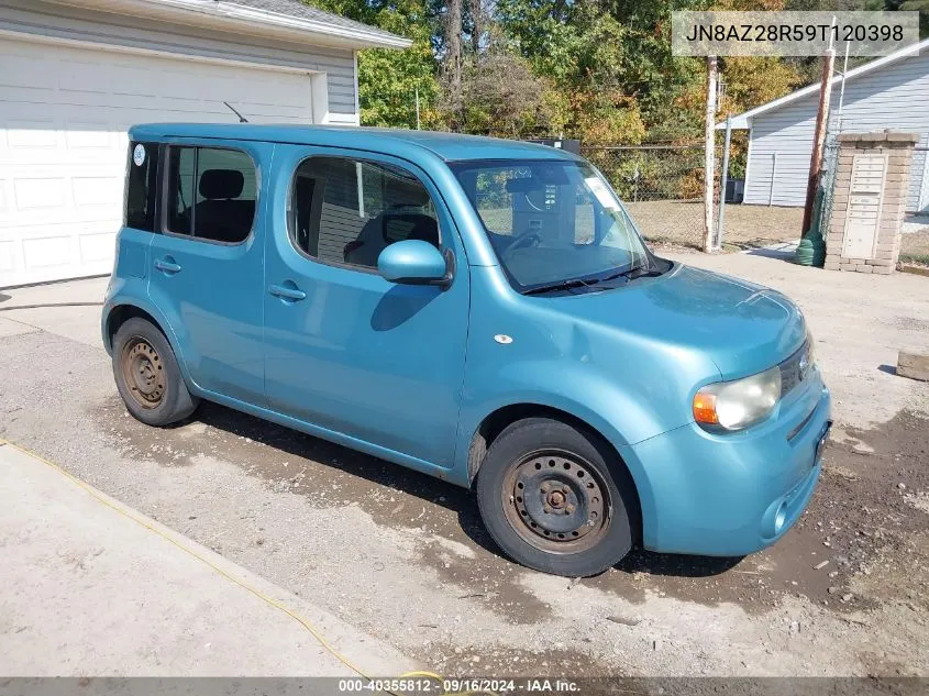 2009 Nissan Cube 1.8S VIN: JN8AZ28R59T120398 Lot: 40355812