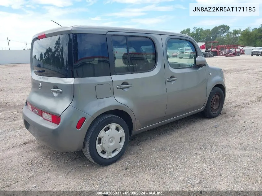 2010 Nissan Cube 1.8S VIN: JN8AZ2KR5AT171185 Lot: 40285937