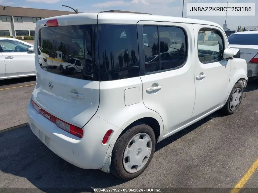 JN8AZ2KR8CT253186 2012 Nissan Cube 1.8 S