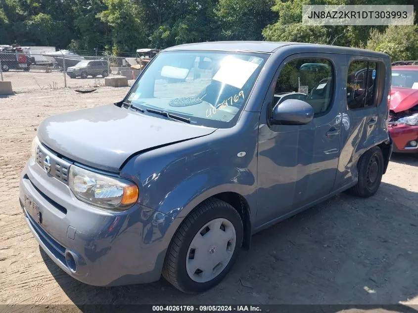 2013 Nissan Cube 1.8 S VIN: JN8AZ2KR1DT303993 Lot: 40261769