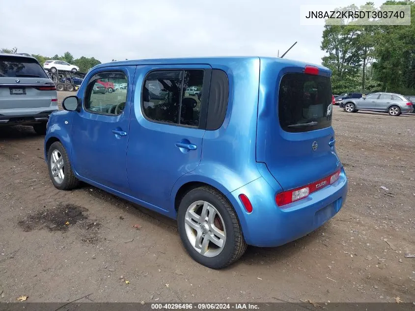 JN8AZ2KR5DT303740 2013 Nissan Cube 1.8 S