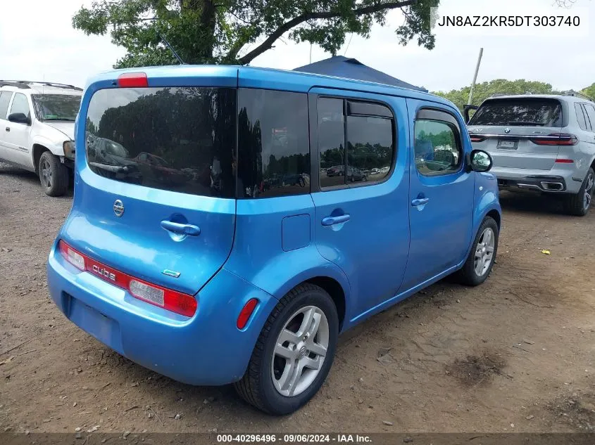 2013 Nissan Cube 1.8 S VIN: JN8AZ2KR5DT303740 Lot: 40296496