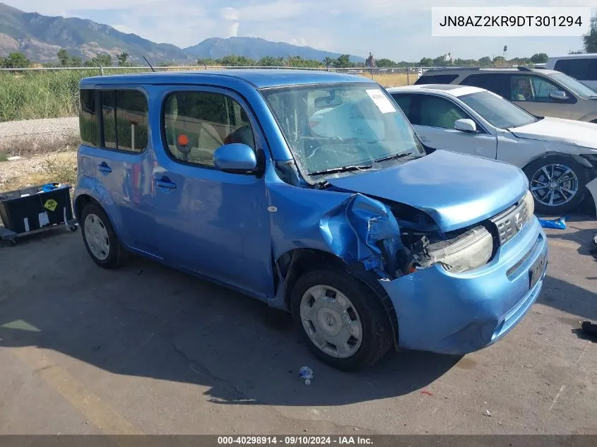 2013 Nissan Cube 1.8 S/1.8 Sl VIN: JN8AZ2KR9DT301294 Lot: 40298914