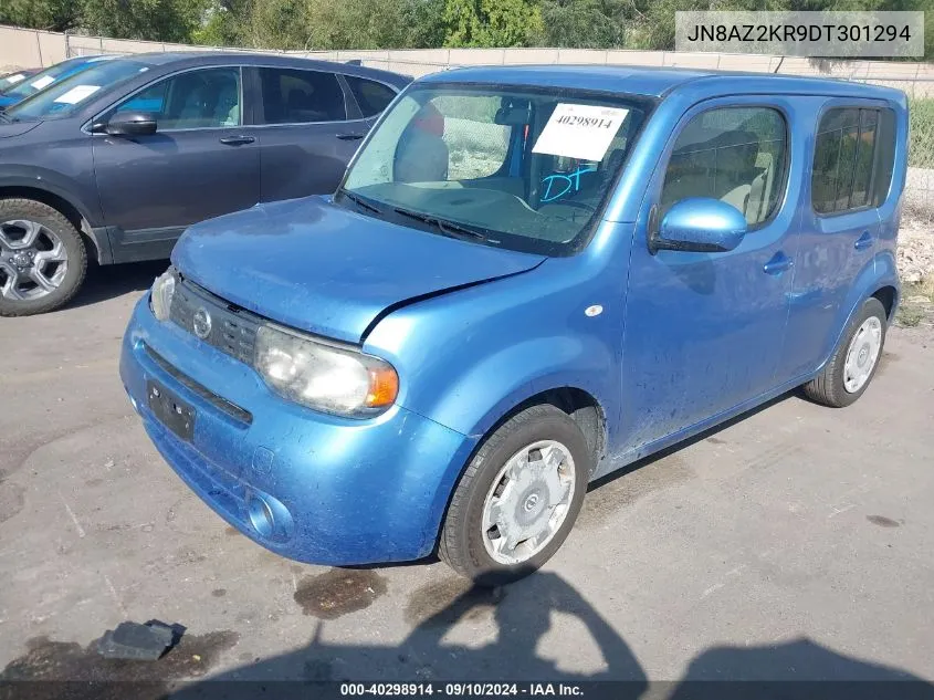 2013 Nissan Cube 1.8 S/1.8 Sl VIN: JN8AZ2KR9DT301294 Lot: 40298914