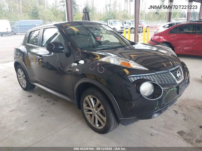 2013 Nissan Juke Sl VIN: JN8AF5MV7DT221223 Lot: 40329164