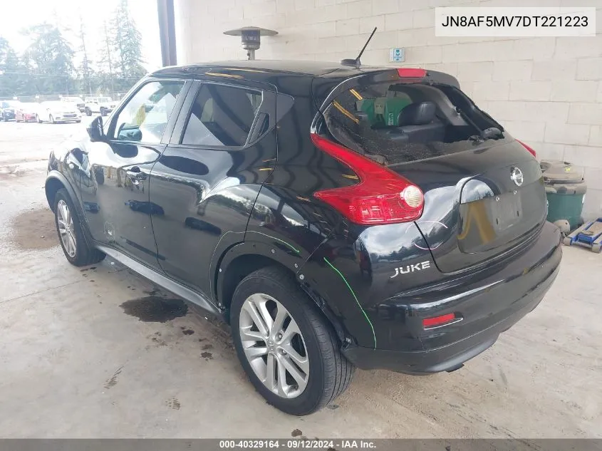 JN8AF5MV7DT221223 2013 Nissan Juke Sl