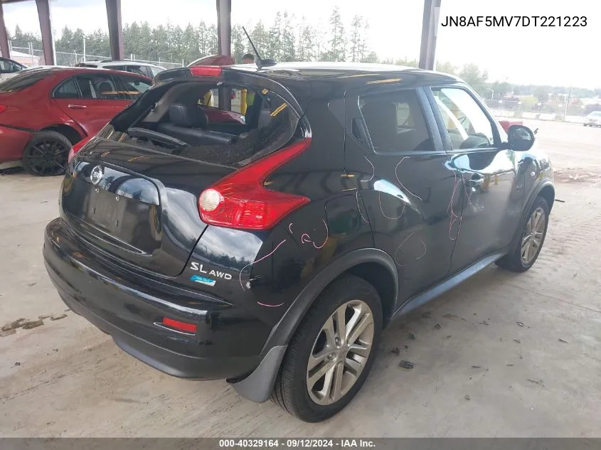 JN8AF5MV7DT221223 2013 Nissan Juke Sl