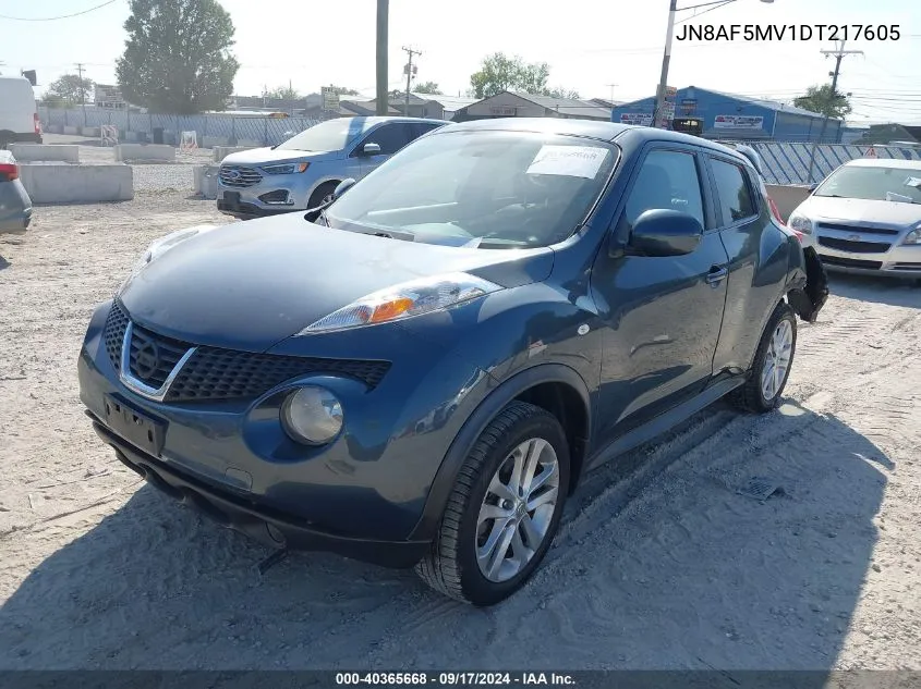 2013 Nissan Juke Sl VIN: JN8AF5MV1DT217605 Lot: 40365668