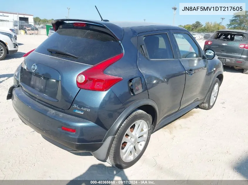 JN8AF5MV1DT217605 2013 Nissan Juke Sl