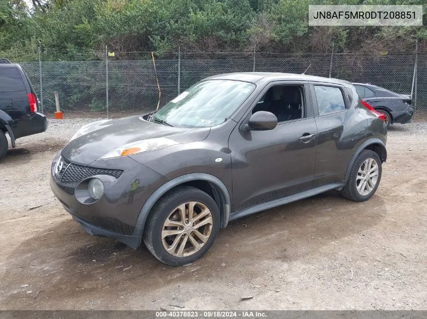 JN8AF5MR0DT208851 2013 Nissan Juke S/Sv/Sl