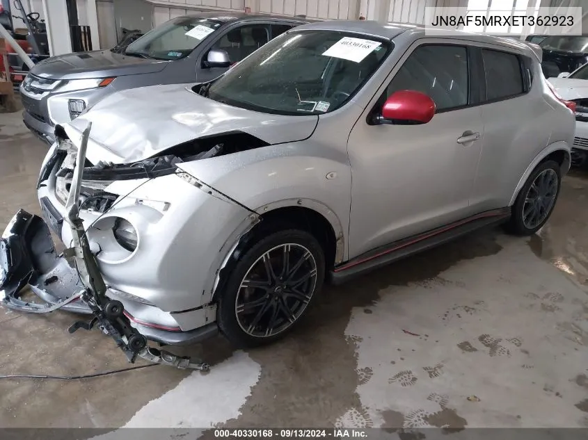 JN8AF5MRXET362923 2014 Nissan Juke Nismo