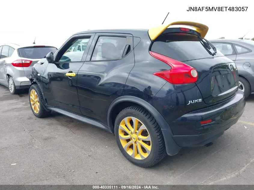 2014 Nissan Juke Sl VIN: JN8AF5MV8ET483057 Lot: 40335111