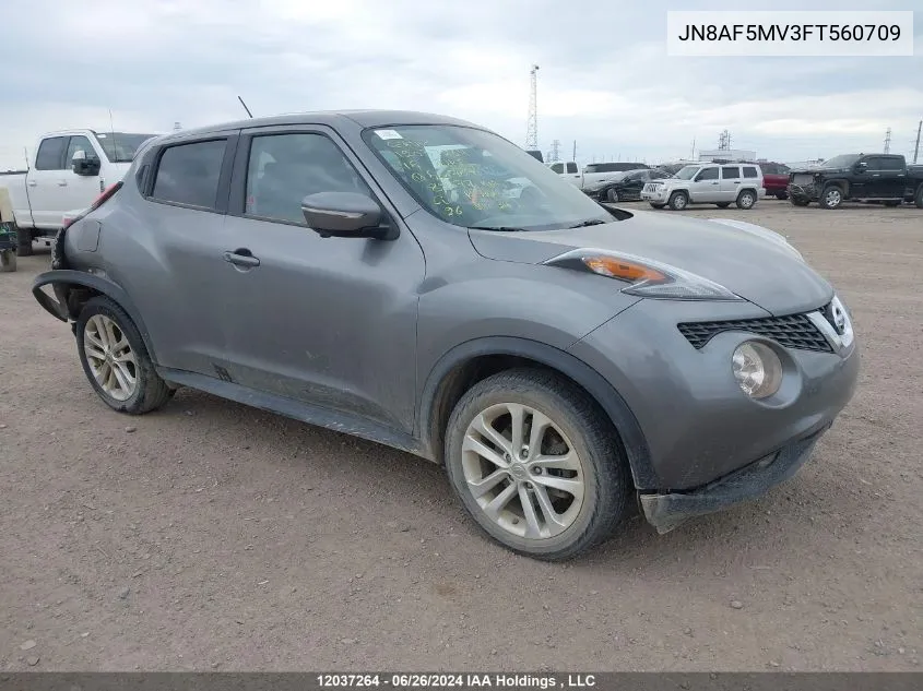 JN8AF5MV3FT560709 2015 Nissan Juke