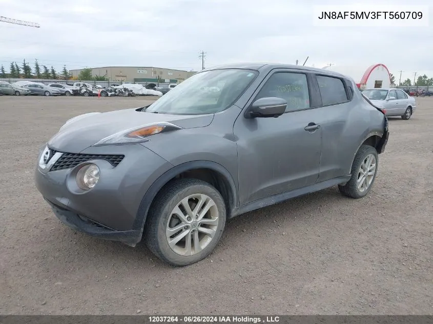 JN8AF5MV3FT560709 2015 Nissan Juke