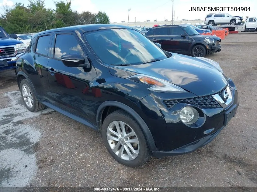 JN8AF5MR3FT504904 2015 Nissan Juke S