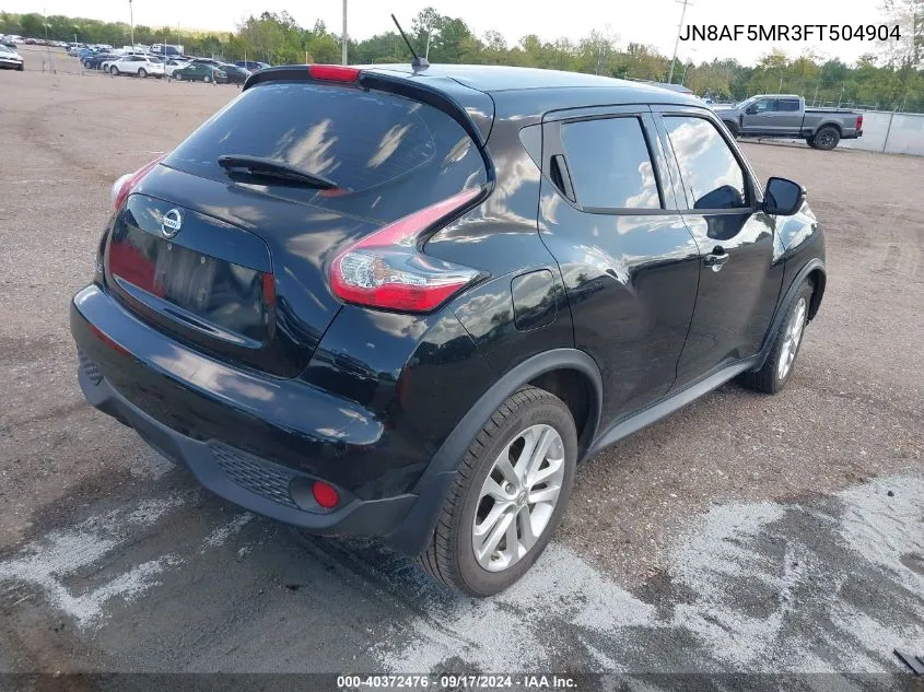 JN8AF5MR3FT504904 2015 Nissan Juke S