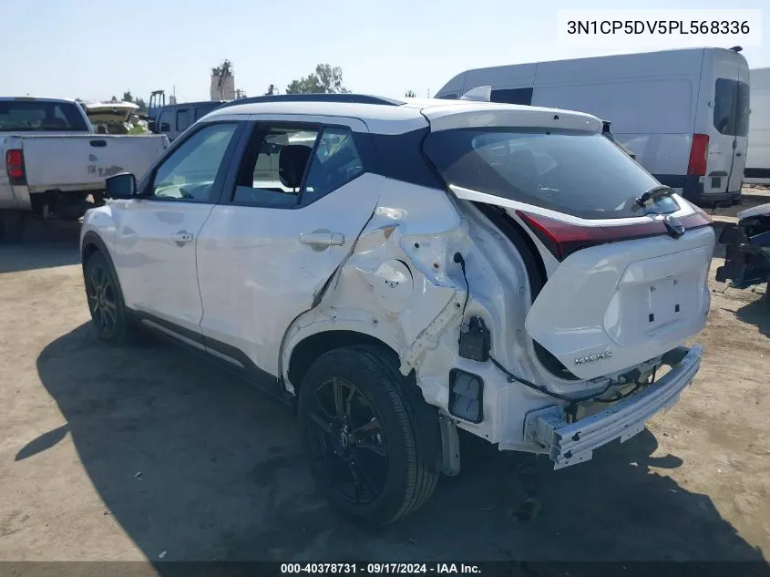 2023 Nissan Kicks Sr Xtronic Cvt VIN: 3N1CP5DV5PL568336 Lot: 40378731