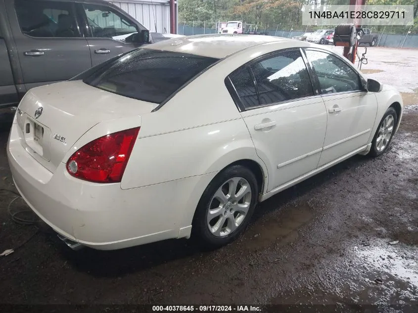 1N4BA41E28C829711 2008 Nissan Maxima 3.5 Sl