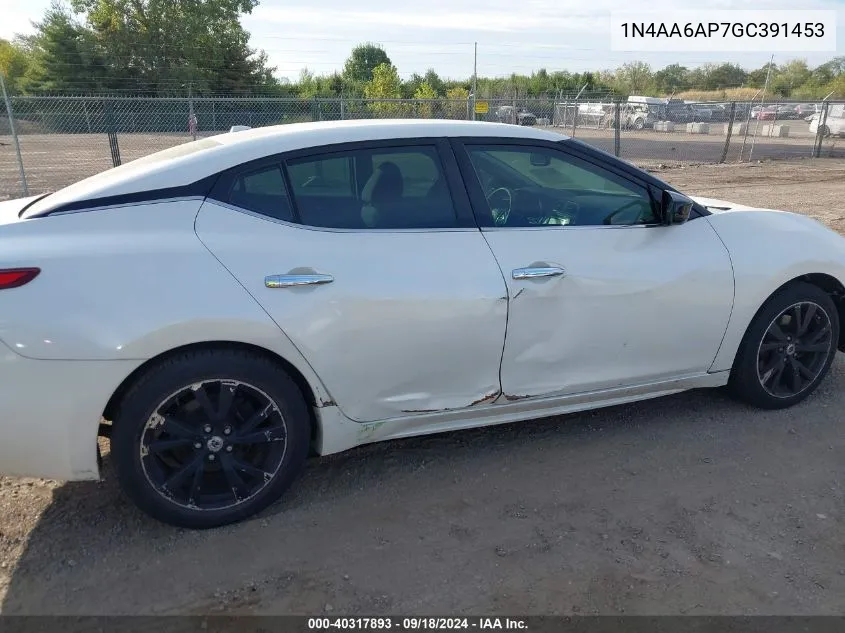 1N4AA6AP7GC391453 2016 Nissan Maxima 3.5 S