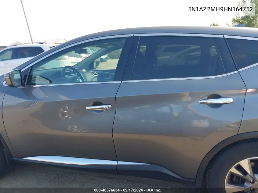 5N1AZ2MH9HN164752 2017 Nissan Murano S